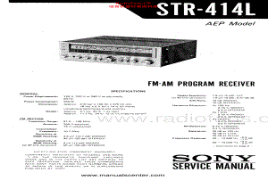 Sony-STR414L-rec-sm 维修电路原理图.pdf