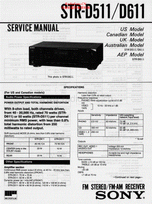 Sony-STRD611-rec-sm 维修电路原理图.pdf