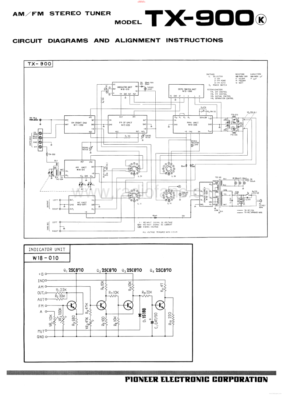 Pioneer-TX900-tun-sch 维修电路原理图.pdf_第1页