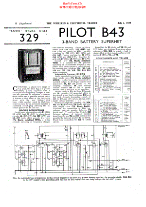 Pilot-B43-rec-sm2 维修电路原理图.pdf