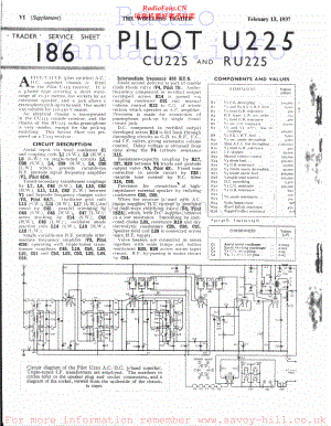 Pilot-U225-rec-sm 维修电路原理图.pdf
