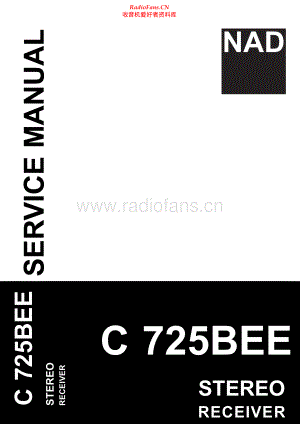 NAD-C725BEE-rec-sm 维修电路原理图.pdf