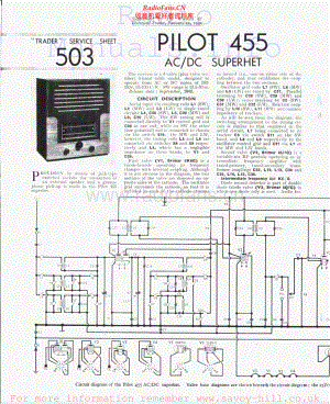 Pilot-455-rec-sm 维修电路原理图.pdf