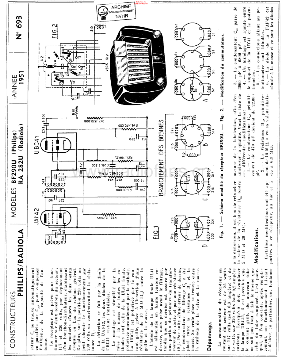 Philips-BF290U-rec-sm 维修电路原理图.pdf_第2页