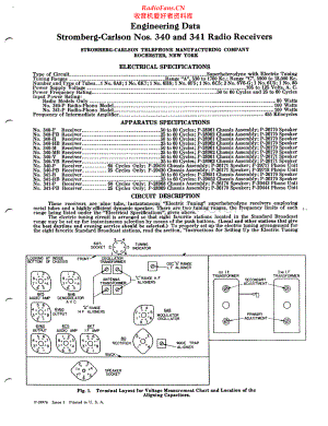 StrombergCarlson-340-rec-sm 维修电路原理图.pdf