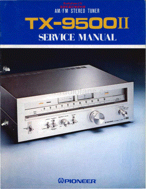 Pioneer-TX9500_MKII-tun-sm 维修电路原理图.pdf