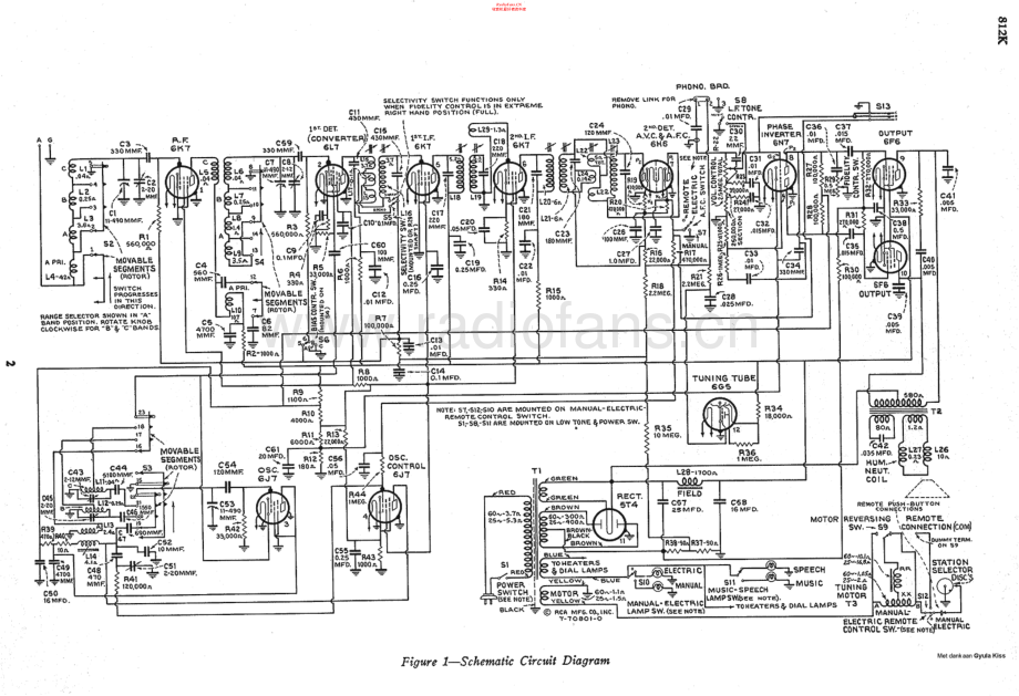 RCA-812K-rec-sch 维修电路原理图.pdf_第1页