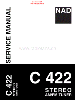 NAD-C422-tun-sm 维修电路原理图.pdf