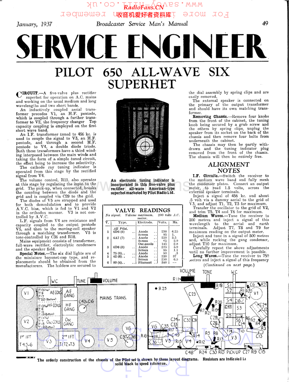 Pilot-650-rec-sm 维修电路原理图.pdf_第1页