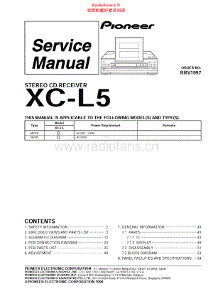 Pioneer-XCL5-rec-sm 维修电路原理图.pdf