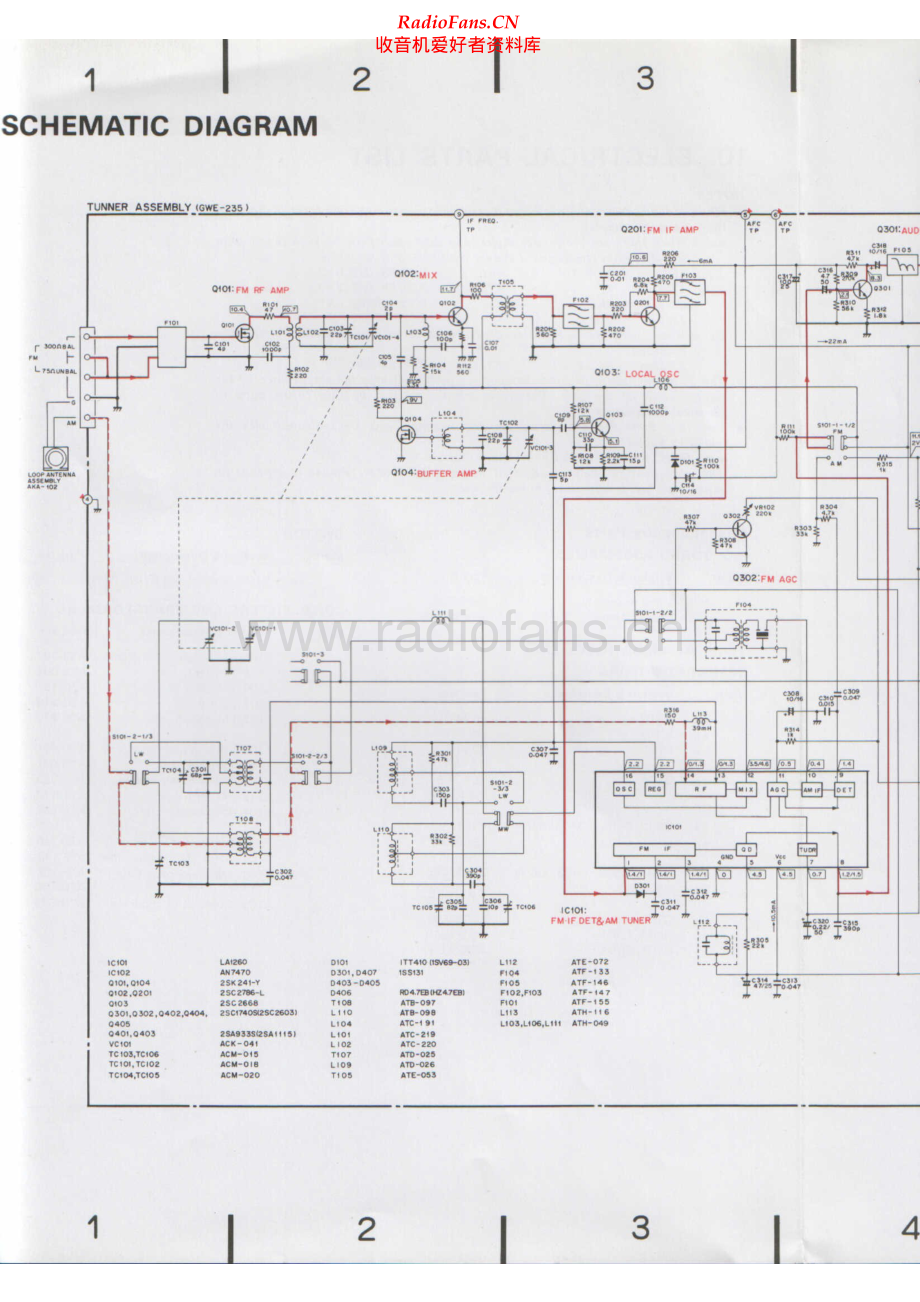 Pioneer-FX10ZL-tun-sch 维修电路原理图.pdf_第1页
