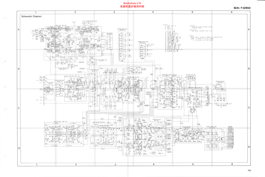 Pioneer-SX1050-rec-sch3 维修电路原理图.pdf_第1页