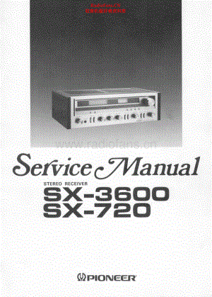 Pioneer-SX720-rec-sm 维修电路原理图.pdf