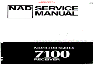 NAD-7100-rec-sm 维修电路原理图.pdf