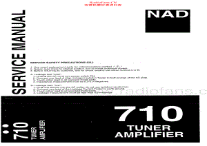 NAD-710-rec-sm 维修电路原理图.pdf