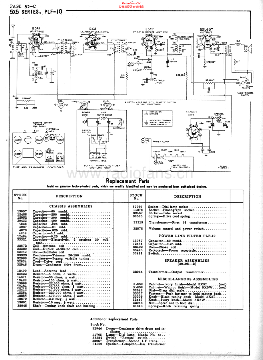RCA-5X5-rec-sm 维修电路原理图.pdf_第2页