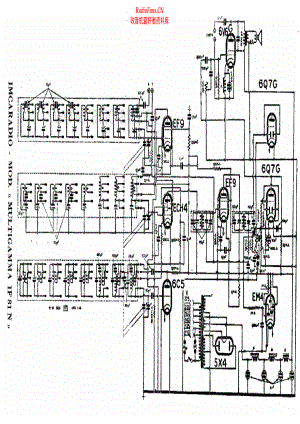 Imcaradio-Multigamma81_IV-rec-sch 维修电路原理图.pdf