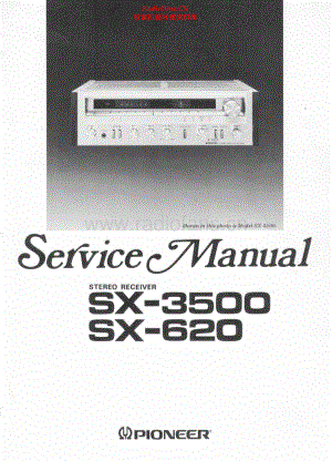 Pioneer-SX3500-rec-sm 维修电路原理图.pdf