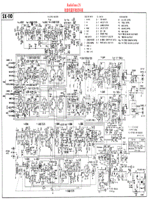 Pioneer-SX110-rec-sch 维修电路原理图.pdf