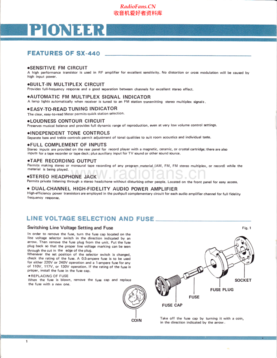 Pioneer-SX440-rec-sm 维修电路原理图.pdf_第2页
