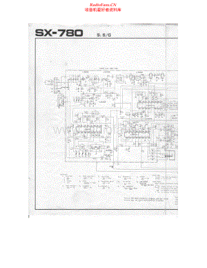 Pioneer-SX780-rec-sch 维修电路原理图.pdf