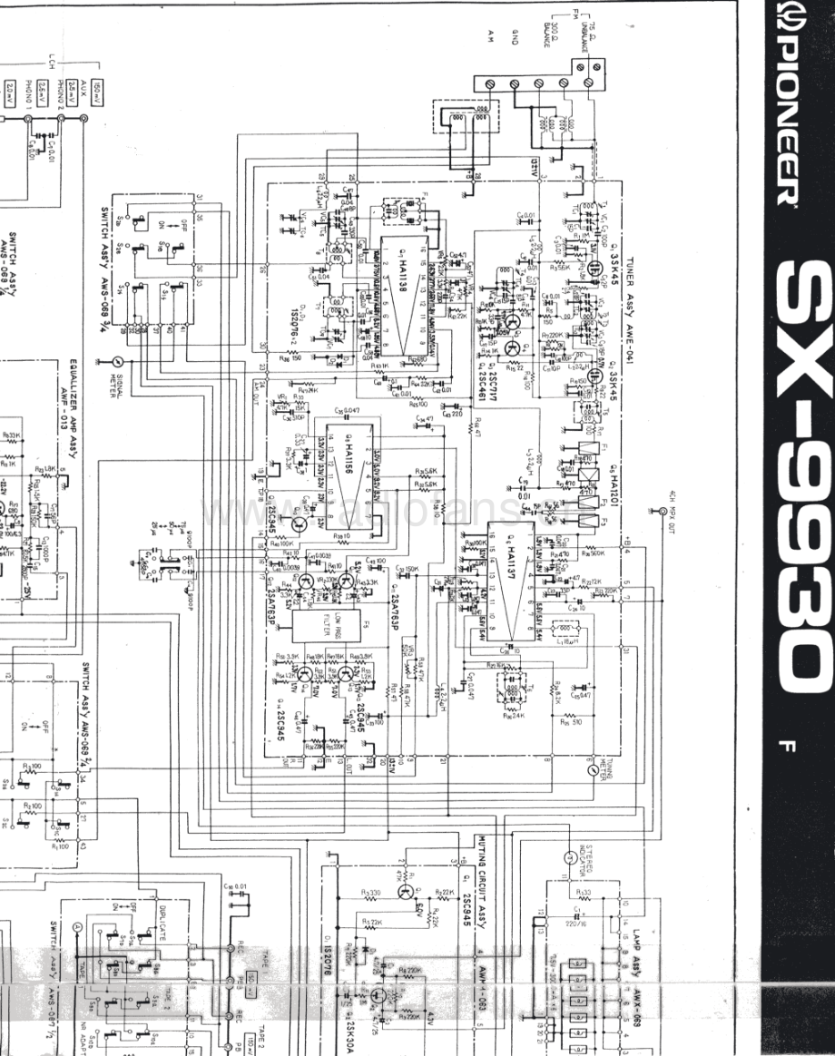 Pioneer-SX9930-rec-sch 维修电路原理图.pdf_第3页