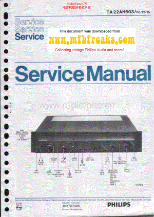 Philips-22AH603-rec-sm 维修电路原理图.pdf