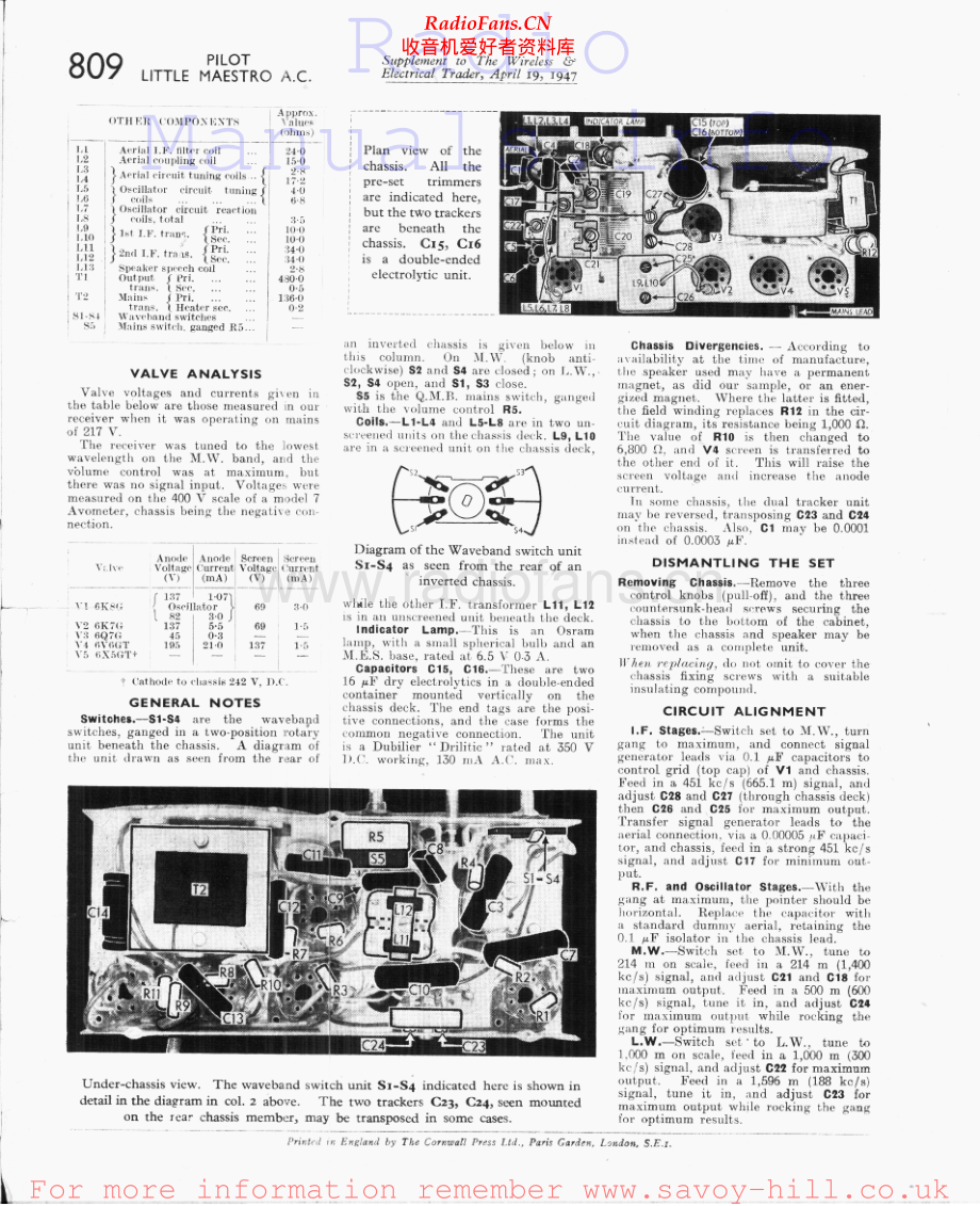 Pilot-LittleMaestro_PostWar-rec-sm 维修电路原理图.pdf_第2页