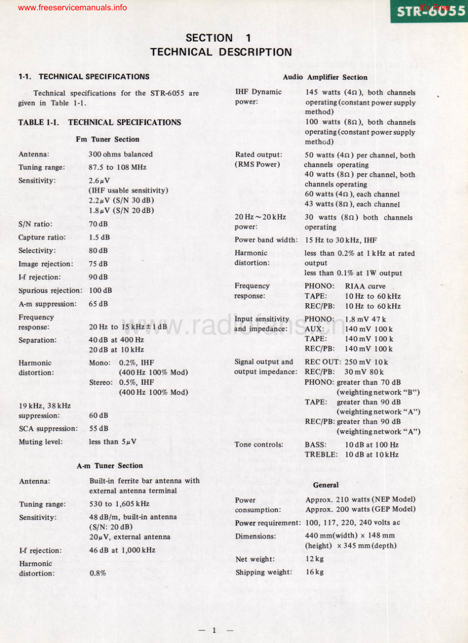 Sony-STR6055-rec-sm 维修电路原理图.pdf_第3页