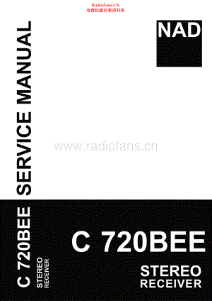 NAD-C720BEE-rec-sm1 维修电路原理图.pdf