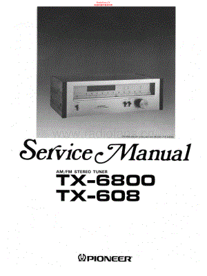 Pioneer-TX6800-tun-sm 维修电路原理图.pdf