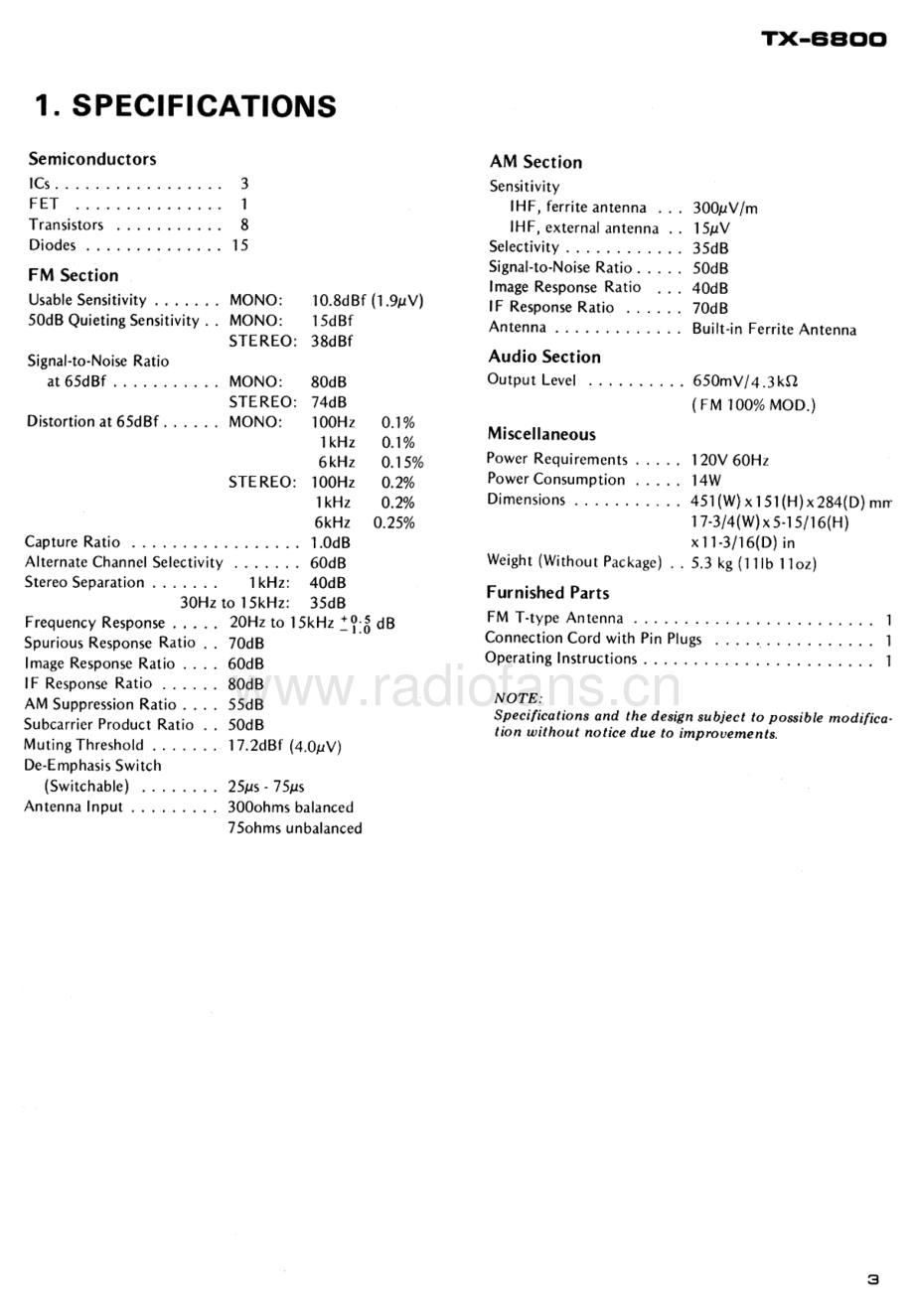 Pioneer-TX6800-tun-sm 维修电路原理图.pdf_第3页