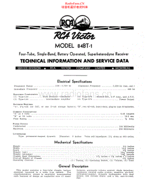 RCA-84BT1-rec-sm 维修电路原理图.pdf