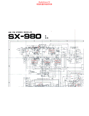 Pioneer-SX980-rec-sch 维修电路原理图.pdf