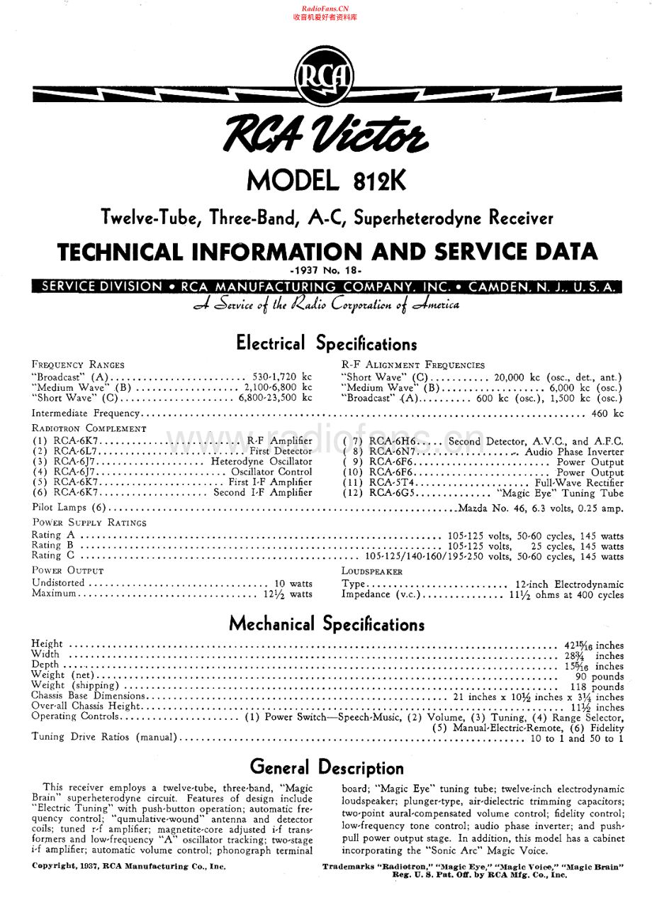 RCA-812K-rec-sm 维修电路原理图.pdf_第1页