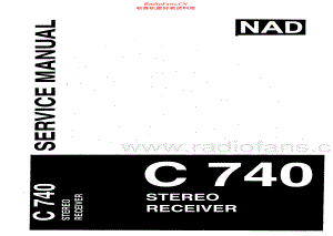 NAD-C740-rec-sm 维修电路原理图.pdf