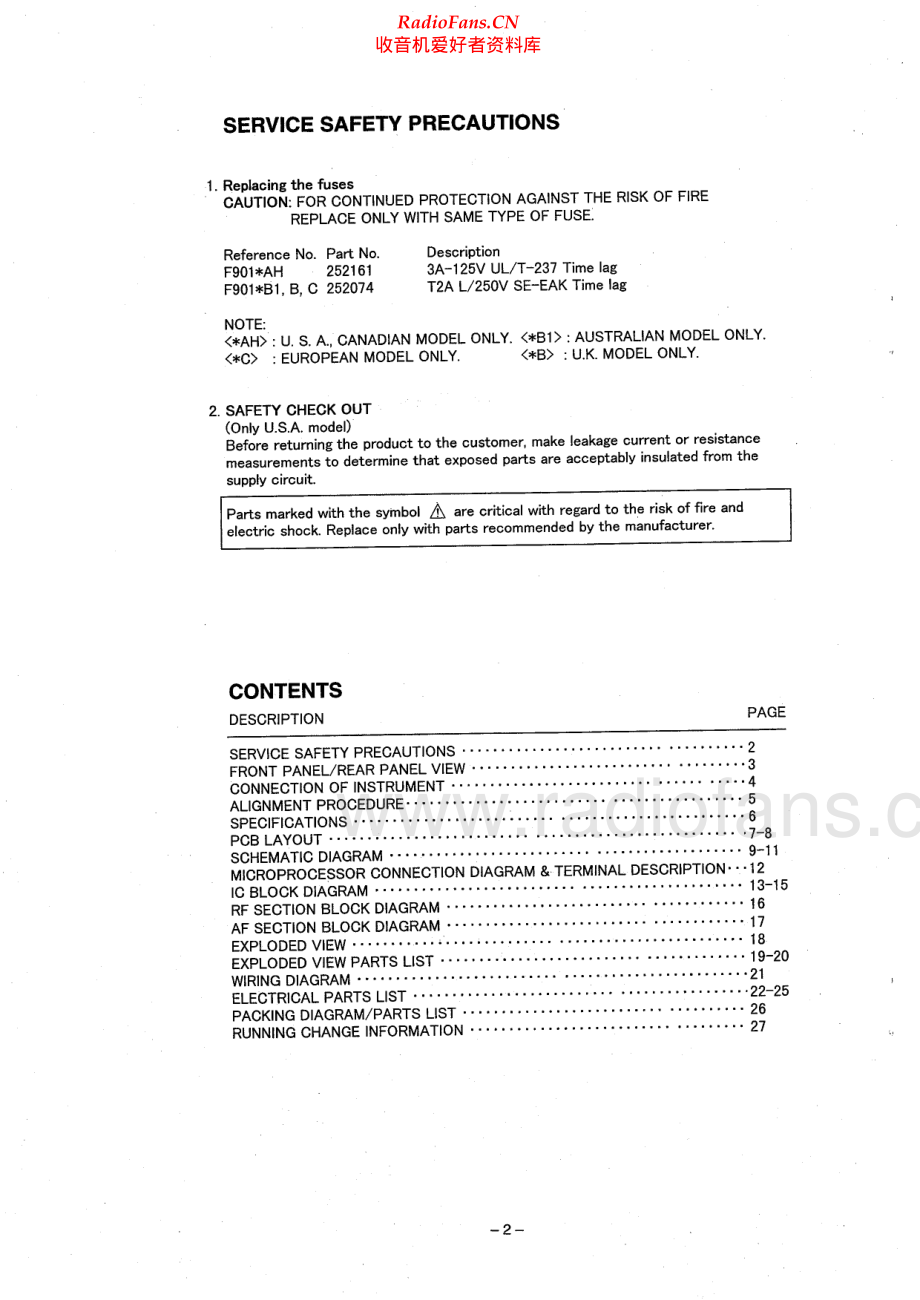 NAD-C740-rec-sm 维修电路原理图.pdf_第2页