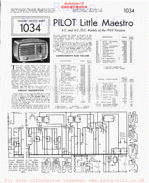 Pilot-LittleMaestro_1952-rec-sm 维修电路原理图.pdf