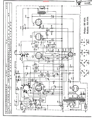 Philips-BF452A-rec-sch 维修电路原理图.pdf