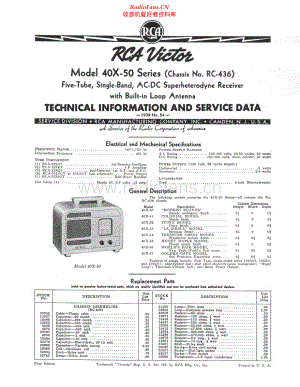 RCA-40X_50-rec-sm 维修电路原理图.pdf