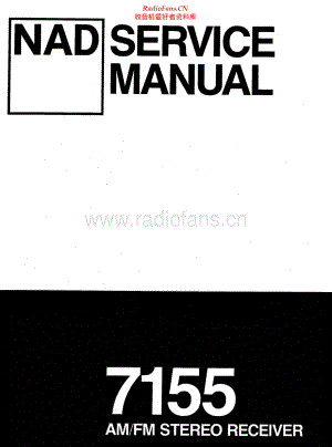 NAD-7155-rec-sm 维修电路原理图.pdf