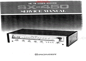 Pioneer-SX450-rec-sm 维修电路原理图.pdf