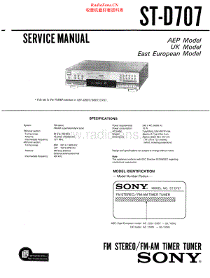 Sony-STD707-tun-sm 维修电路原理图.pdf