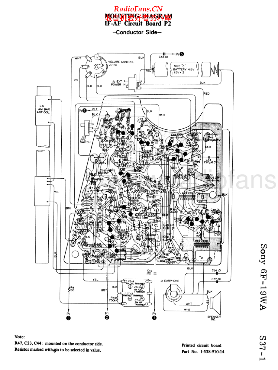Sony-6F19WA-rec-sm 维修电路原理图.pdf_第2页