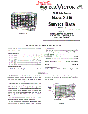 RCA-X110-rec-sm 维修电路原理图.pdf