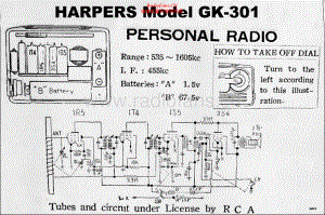 RCA-HarpersGK301-rec-sch 维修电路原理图.pdf