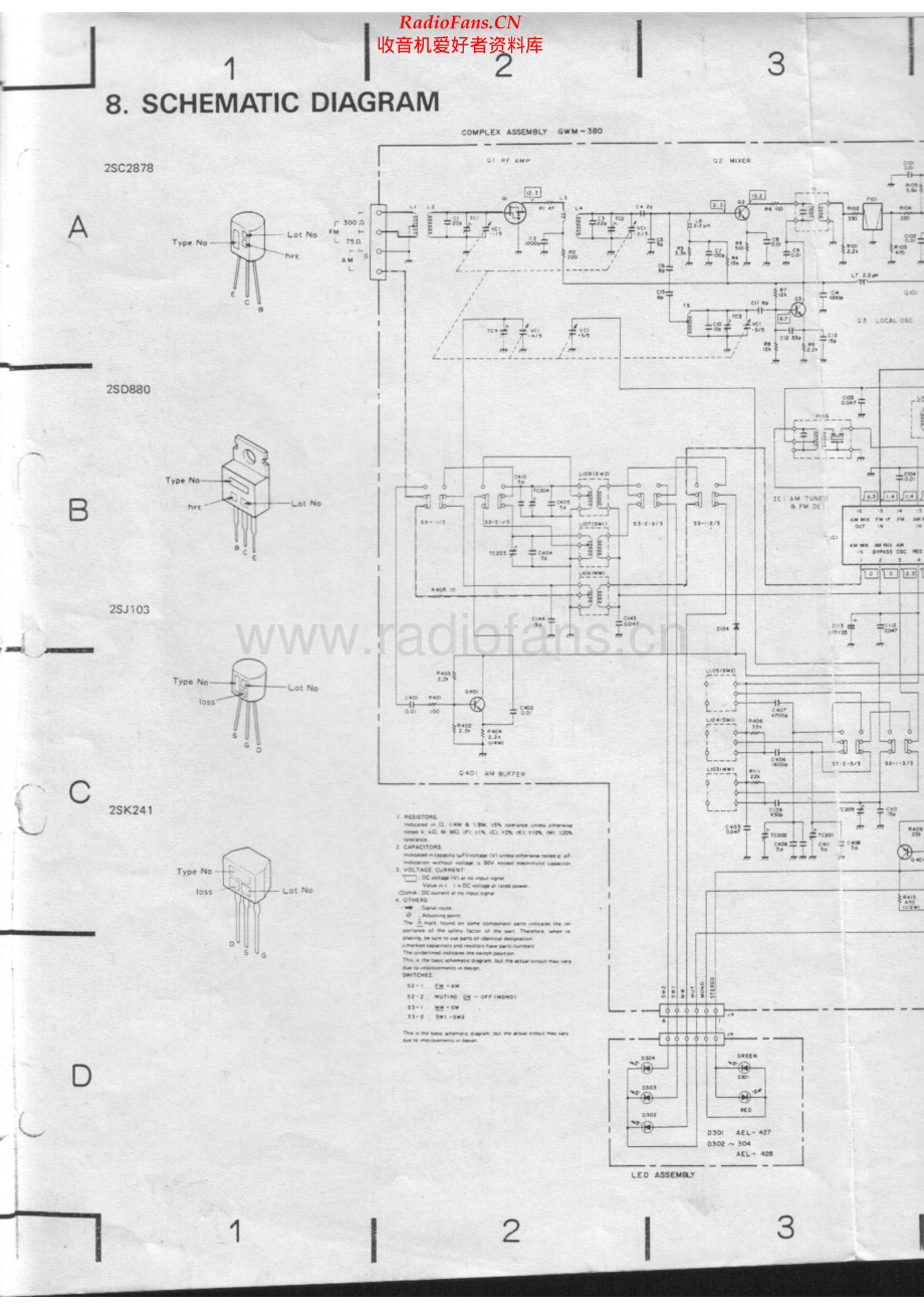 Pioneer-TX101-tun-sch 维修电路原理图.pdf_第1页