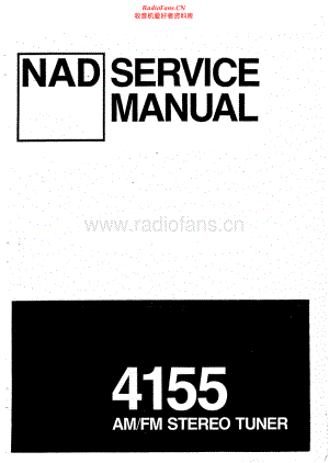 NAD-4155-tun-sm 维修电路原理图.pdf