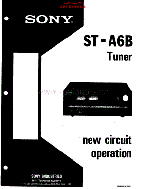 Sony-STA6B-tun-sm 维修电路原理图.pdf