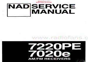 NAD-7020E-rec-sm 维修电路原理图.pdf
